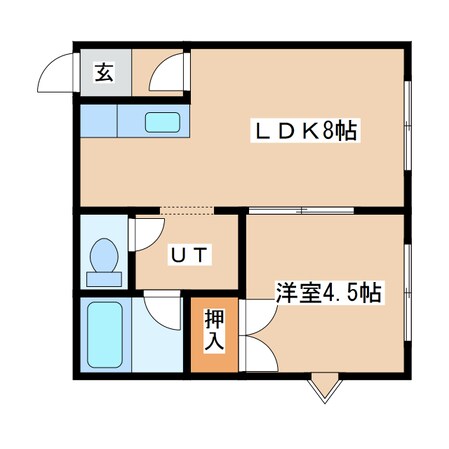 ガーデンヒルズの物件間取画像